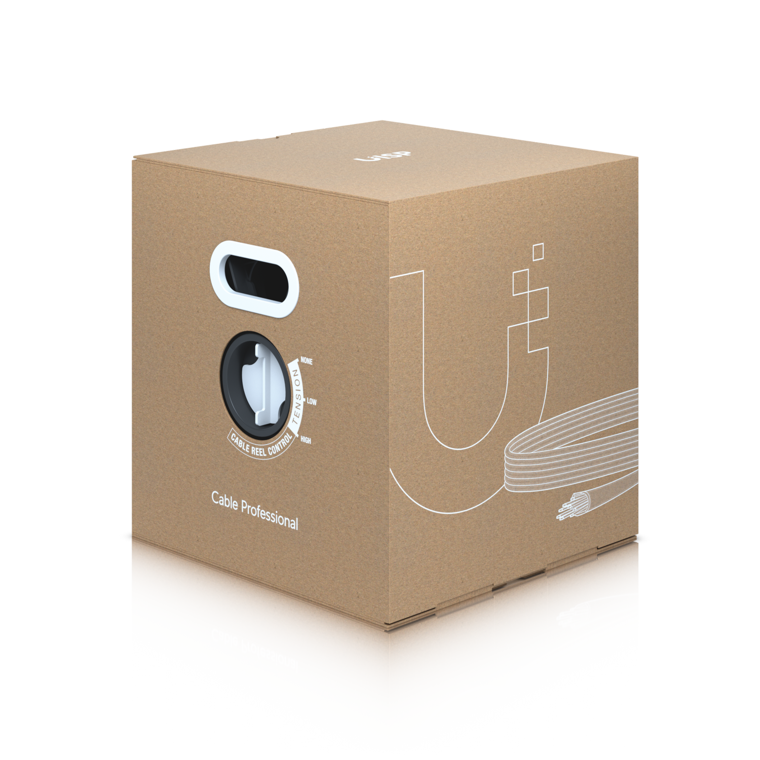 UbiQuiti TC-Pro-Tough Cable TC-Pro Level 1 FTP outdoor wire cable Cat5e 24AWG (UISP-CABLE-PRO)