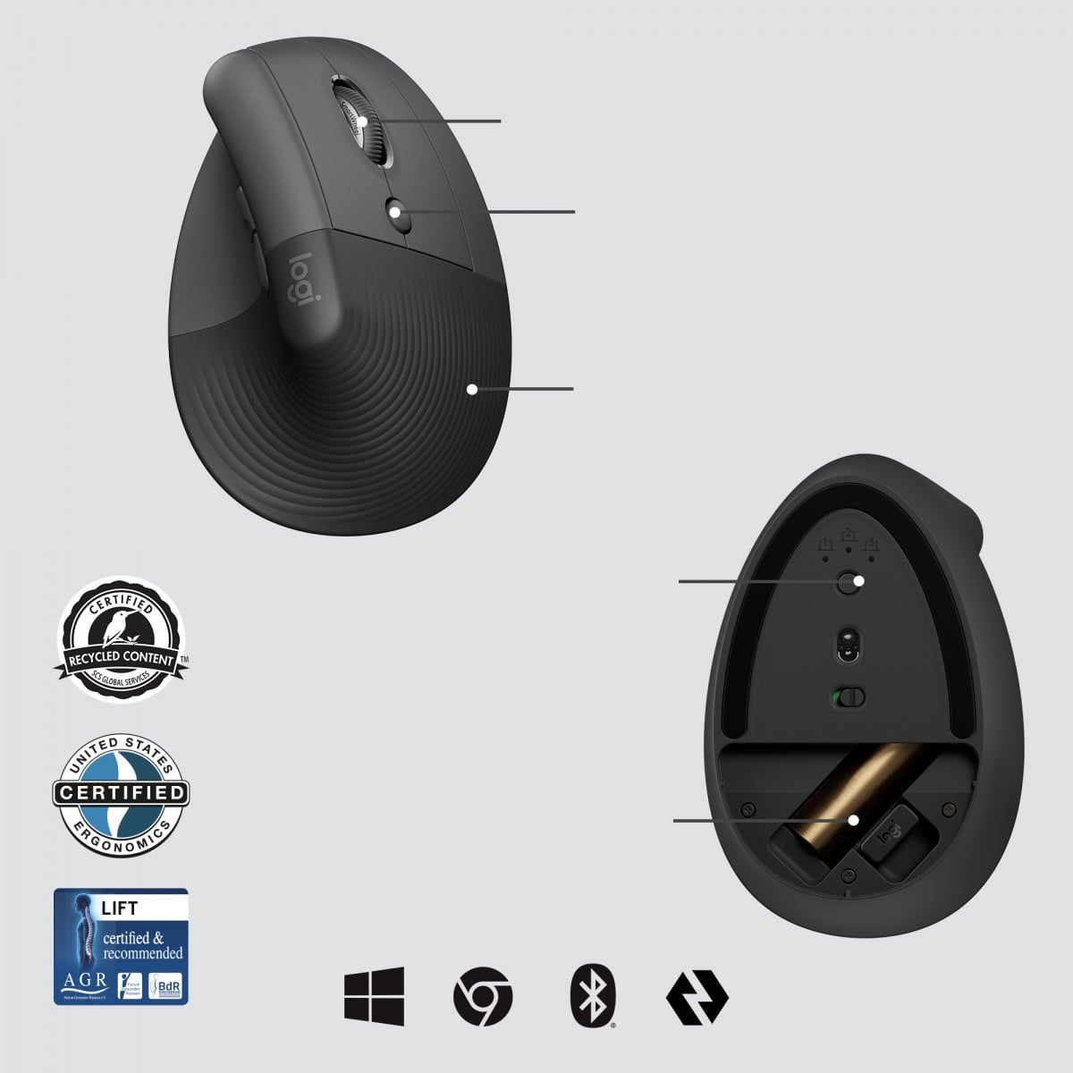 LIFT FOR BUSINESS - GRAPHITE / BLACK - EMEA - Slika 6
