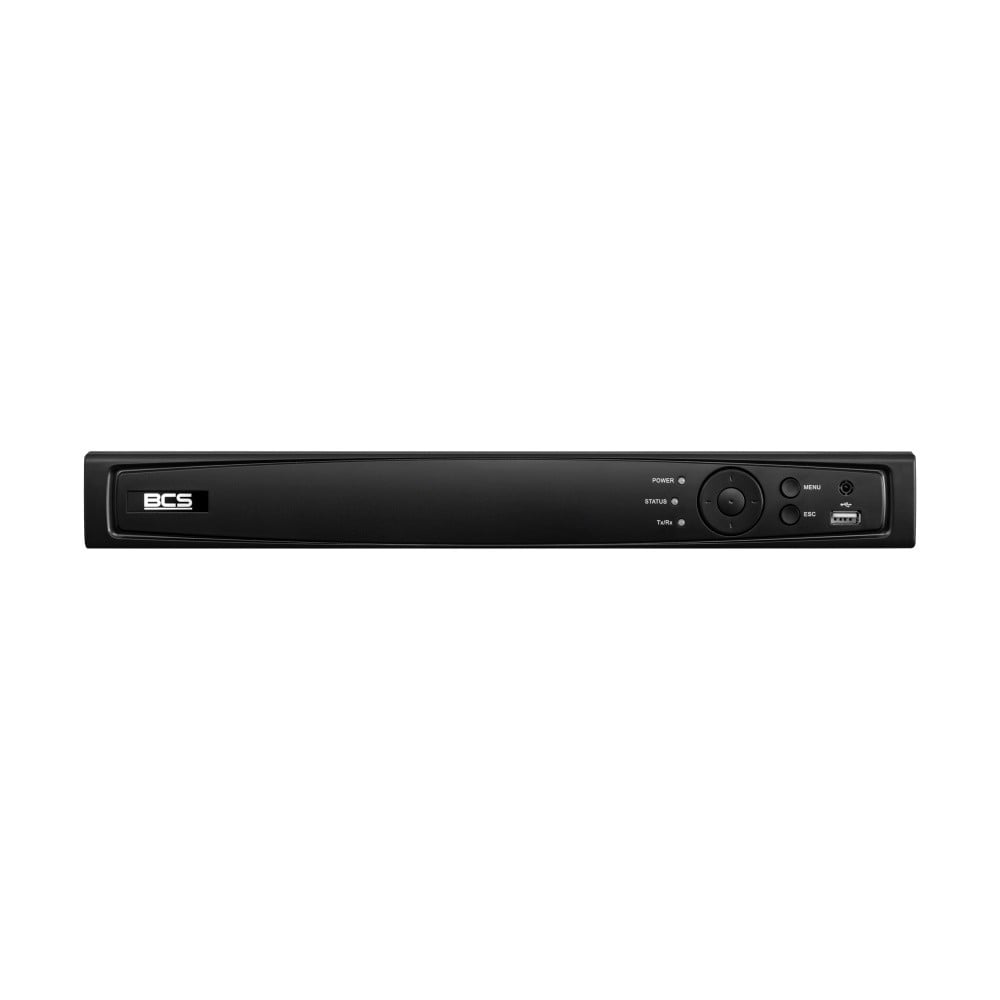BCS BCS-V-NVR1602-4K-16P 16-Channel IP Recorder with PoE and 12MP Camera Support