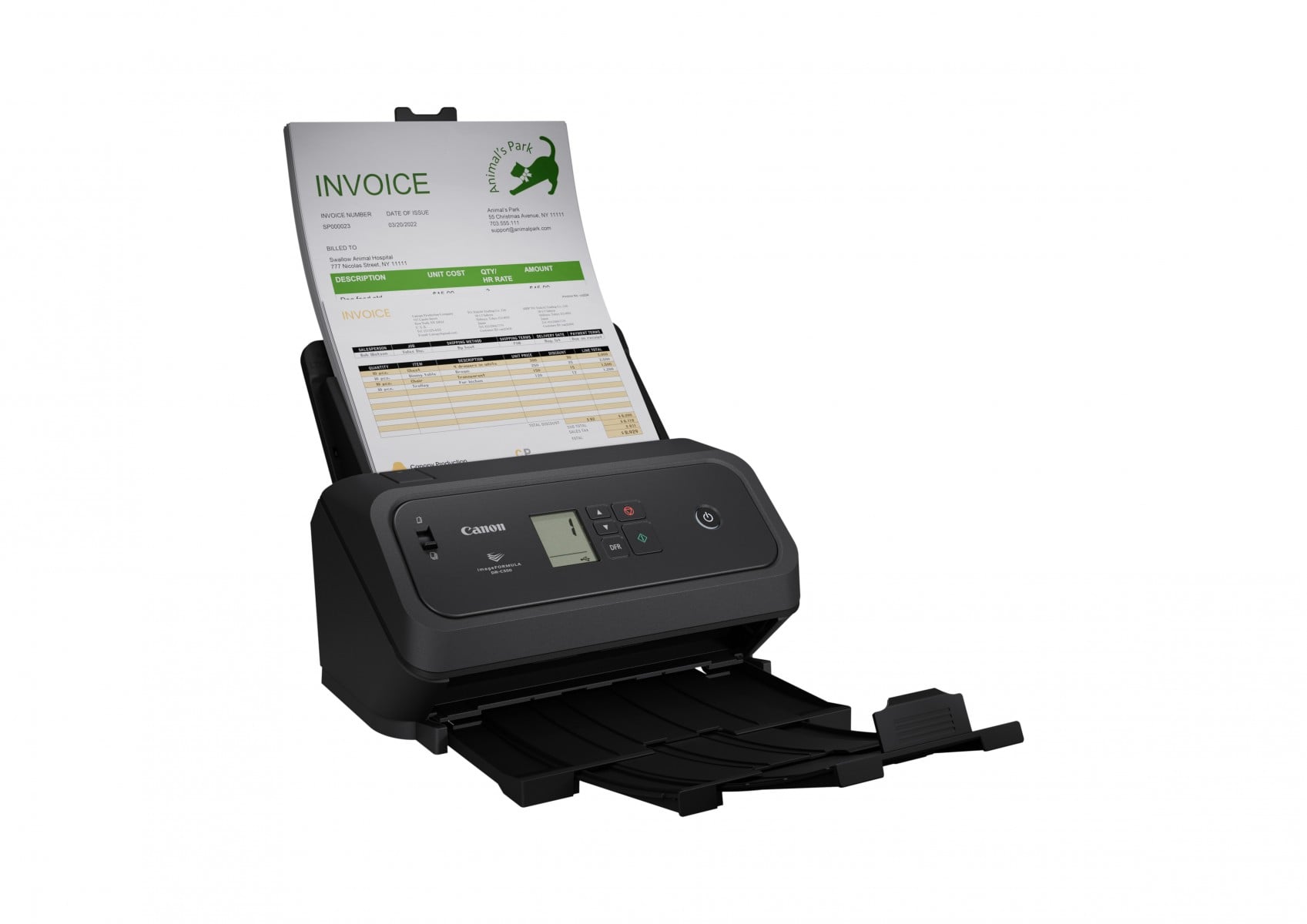 Canon DR-C340 7291C003 scanner ADF scanner 600 x 600 DPI A4 Black - Slika 4