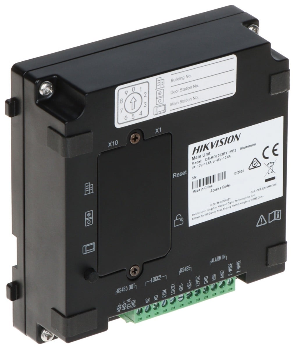 Hikvision DS-KIS704EY-ACW2/Aluminum 2-wire HD KIT - Slika 8