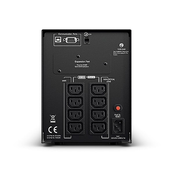 CyberPower PR1500ELCD uninterruptible power supply (UPS) 1.5 kVA 1350 W 8 AC outlet(s) - Slika 4