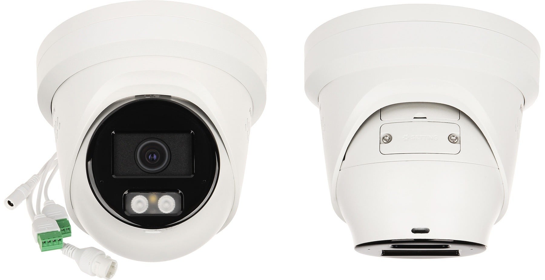 Hikvision DS-2CD2367G2H-LISU/SL(2.8mm)(eF) 6 MP Smart Hybrid Light with ColorVu Fixed Turret Network Camera