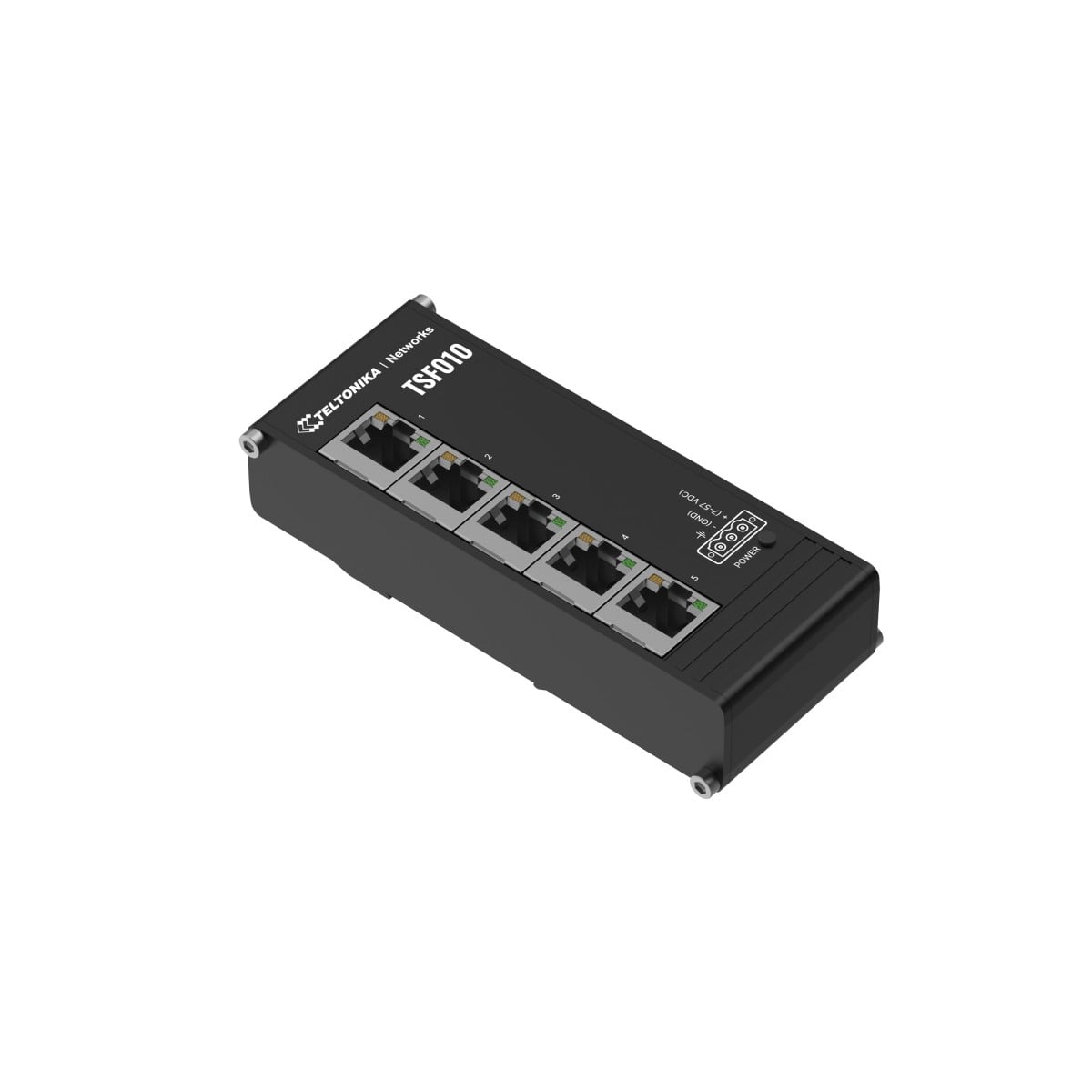 Teltonika TSF010 5 Port 10/100 Flat Industrial unmanaged Switch - Slika 4
