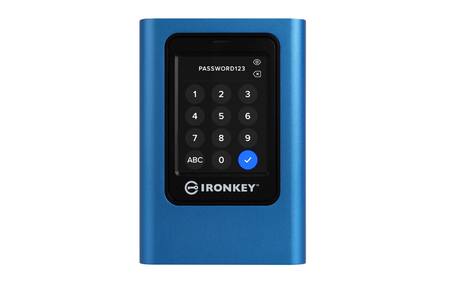Kingston 1920GB IronKey Vault Privacy 80 XTS-AES 256-bit Encrypted External SSD