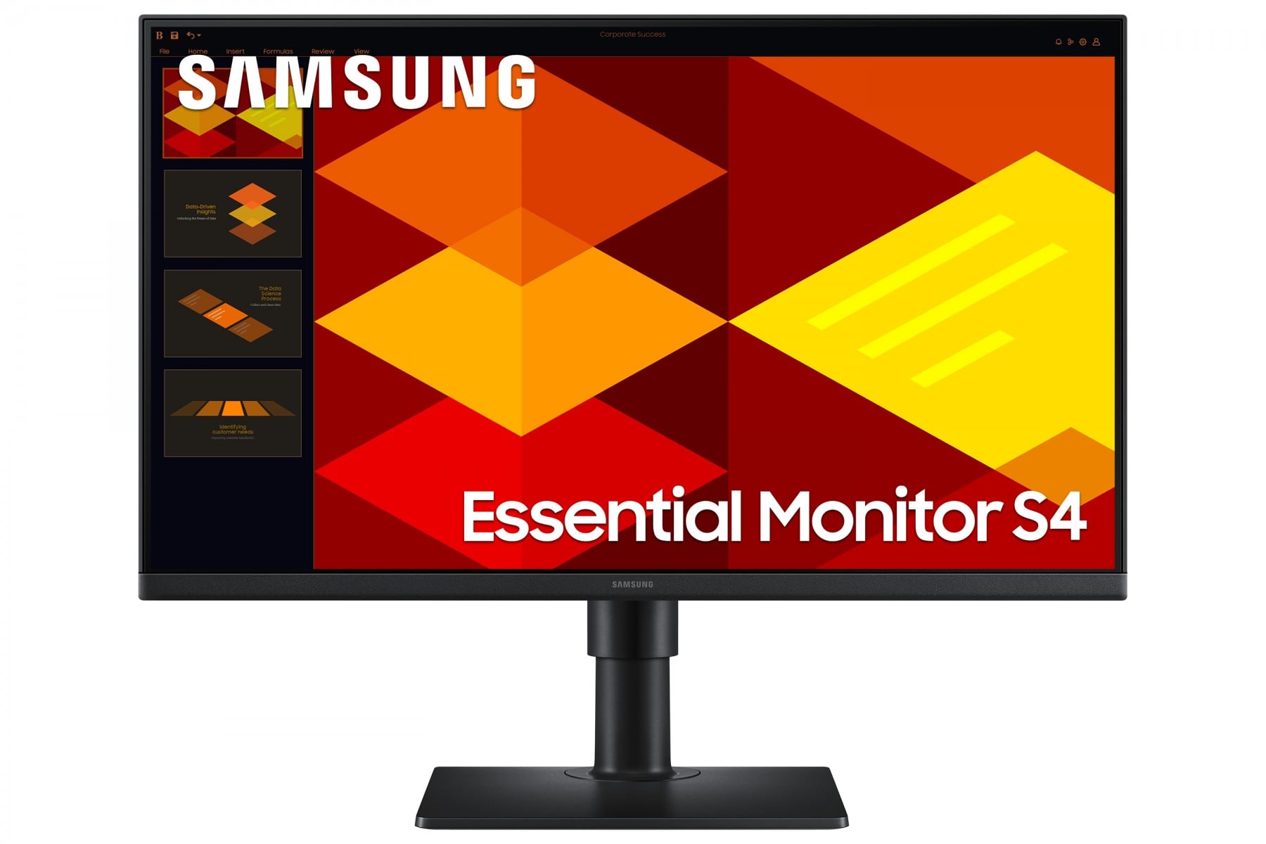 SAMSUNG LS24D400GAUXEN 24p FHD IPS 16:9 100Hz 250cd/m2 5ms 1000:1 2xHDMI DP 1.2 HAS