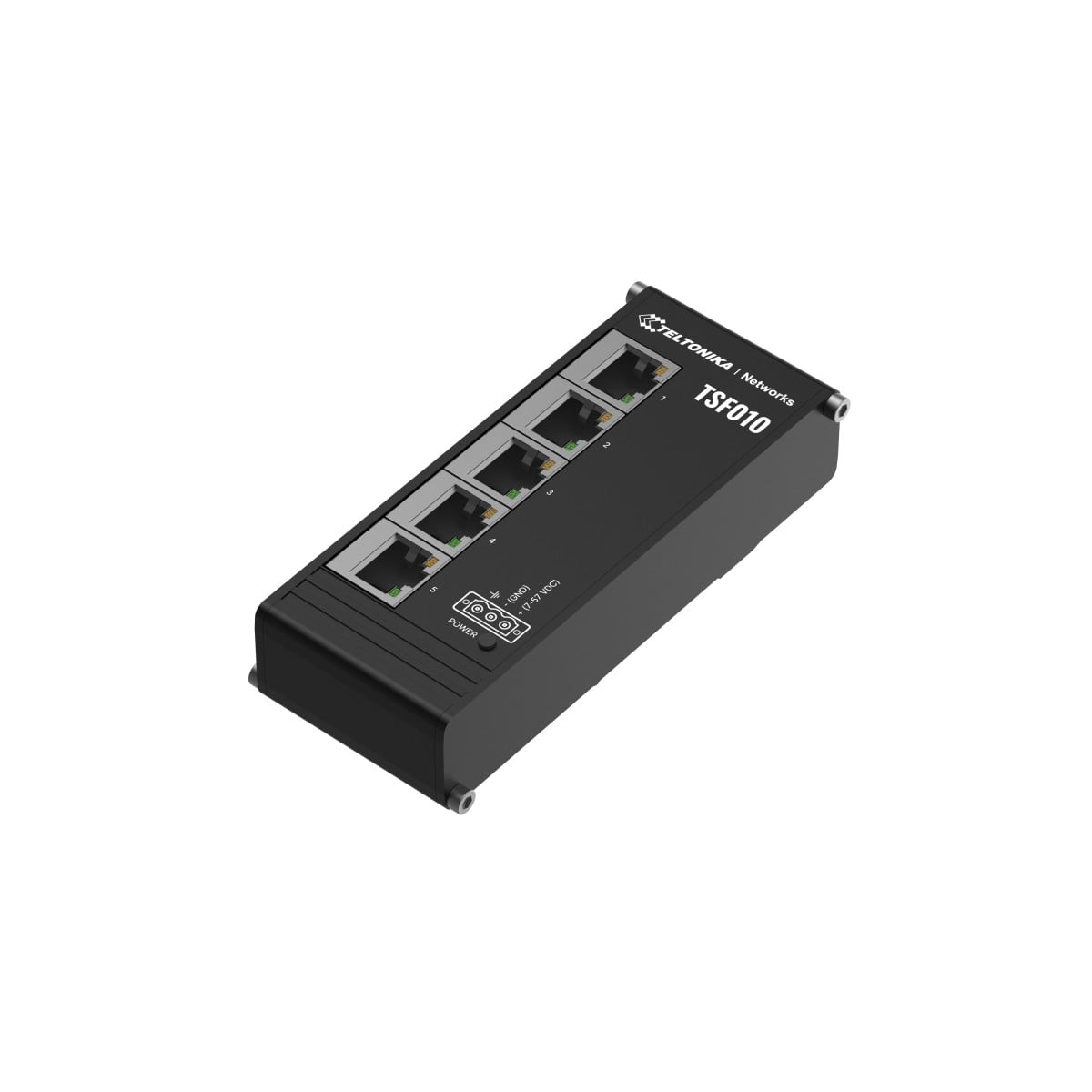 Teltonika TSF010 5 Port 10/100 Flat Industrial unmanaged Switch - Slika 2