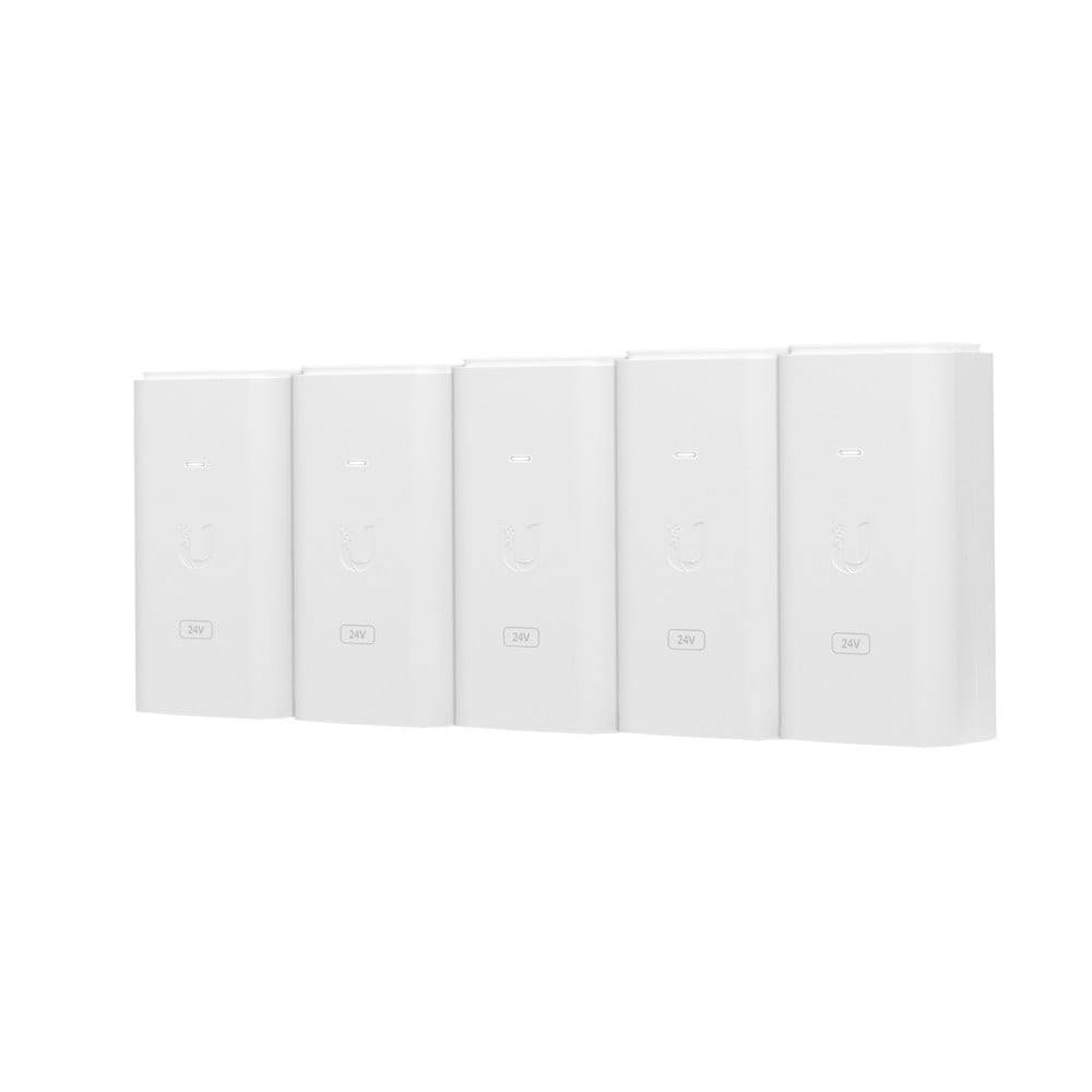 Ubiquiti Networks POE-24-12W-5P PoE Adapter Gigabit Ethernet (POE-24-12W-5P)