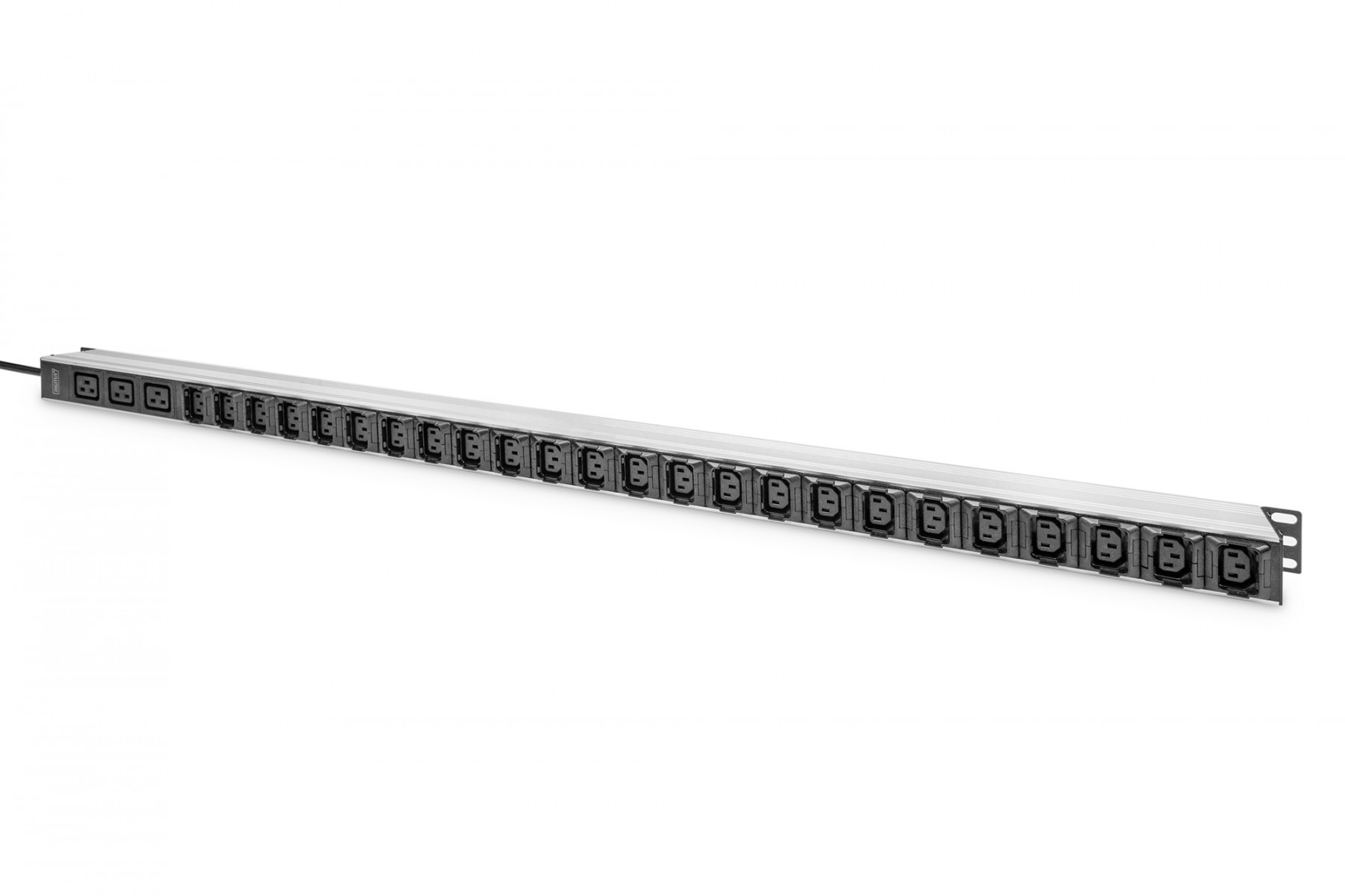 IT BASIC PDU, Vertical, 16A, 24 x C13, 3 x C19 1-phase, 3m cable, IEC309 16A plug