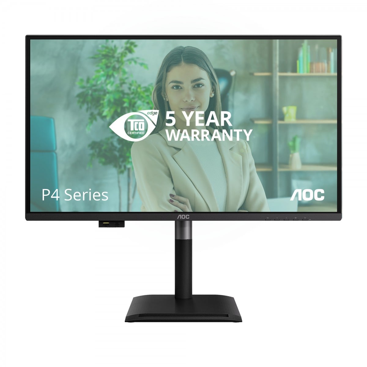 AOC 68,6cm (27″) Q27P4U 16:09 2xHDMI+DP+USB Lift black