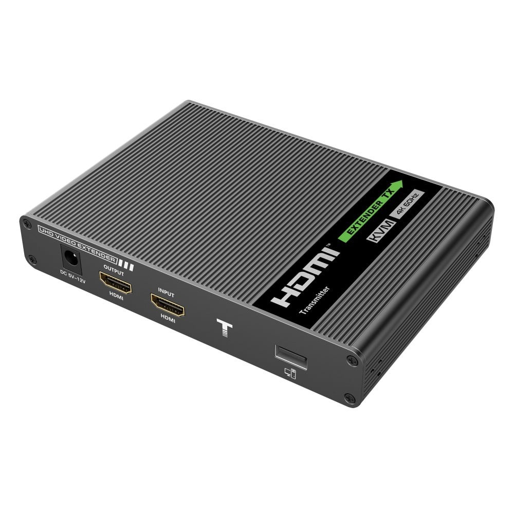 Techly IDATA HDMI-KVM67 KVM HDMI/USB Extender 4K60Hz up to 70m over Cat6A Cable
