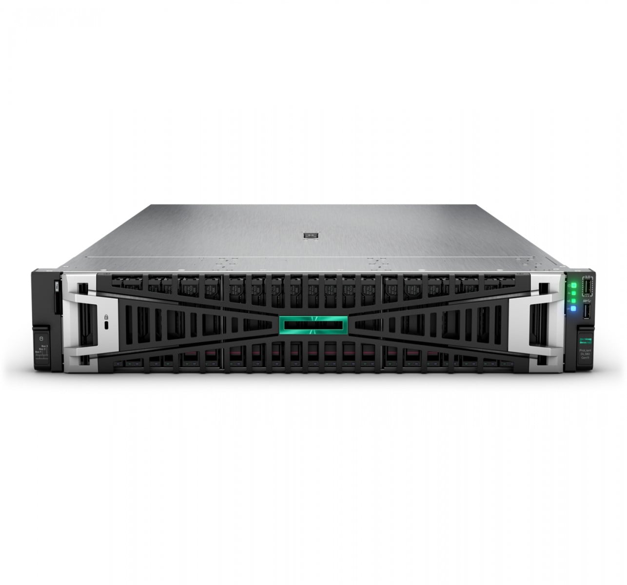 HPE ProLiant DL380 Gen11 Intel Xeon-S 4510 12-Core (2.40GHz 30MB) 64GB (2 x 32GB) 2 x 8TB 12 x LFF Low Profile MR416i-p 2 x 1000W
