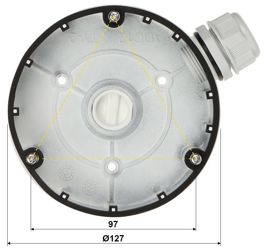 Hikvision DS-1280ZJ-DM8 Junction box - Slika 2