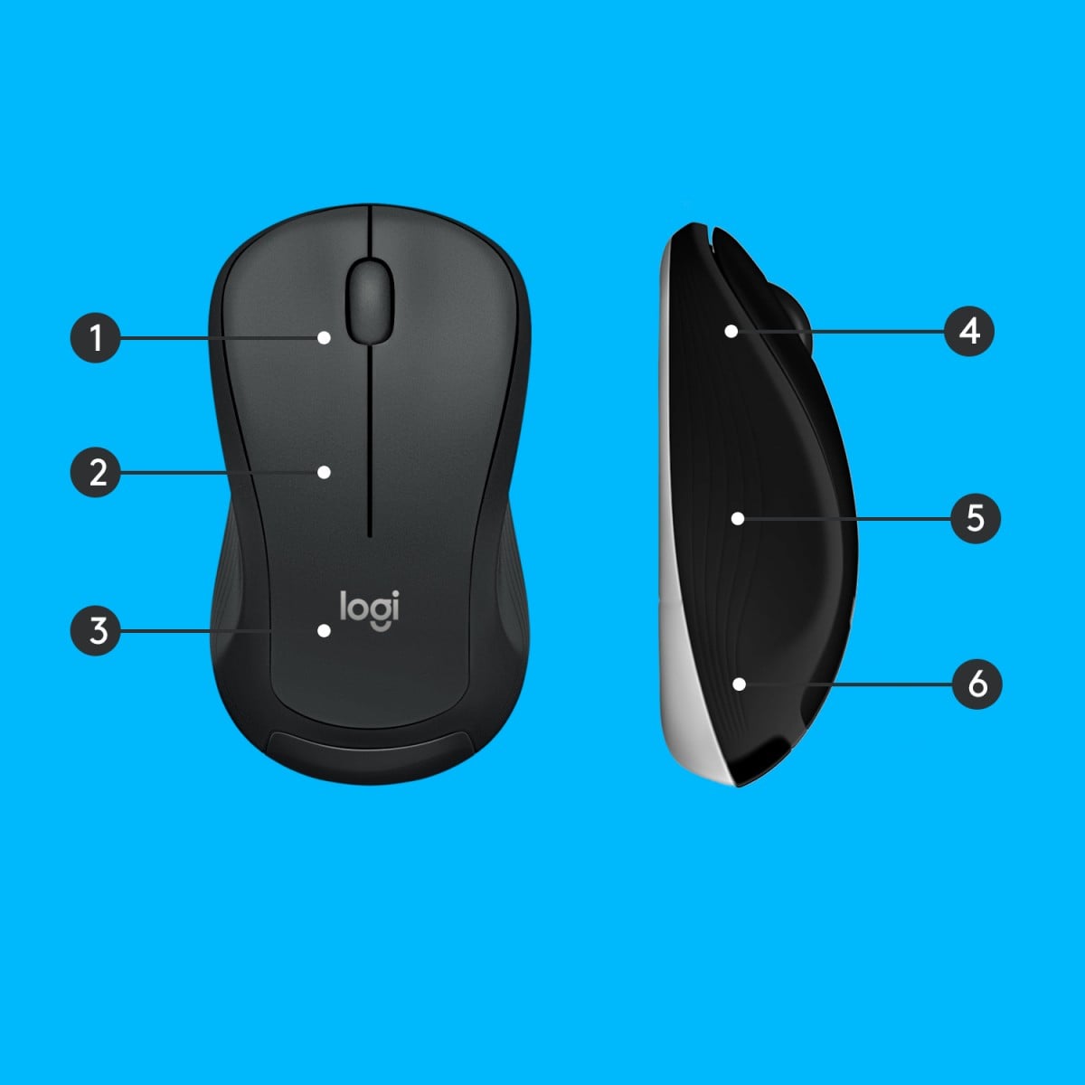 Logitech MK540 ADVANCED Wireless Keyboard and Mouse Combo US INT'L - Slika 8