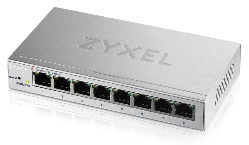 Zyxel GS1200-8, 8 Port Gigabit webmanaged Switch