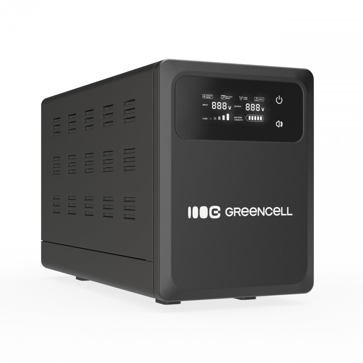 Green Cell UPSLPPC1200 Uninterruptible Power Supply AVR UPS 2000VA 1200W PowerCore 24 VDC with LCD Display - Slika 6
