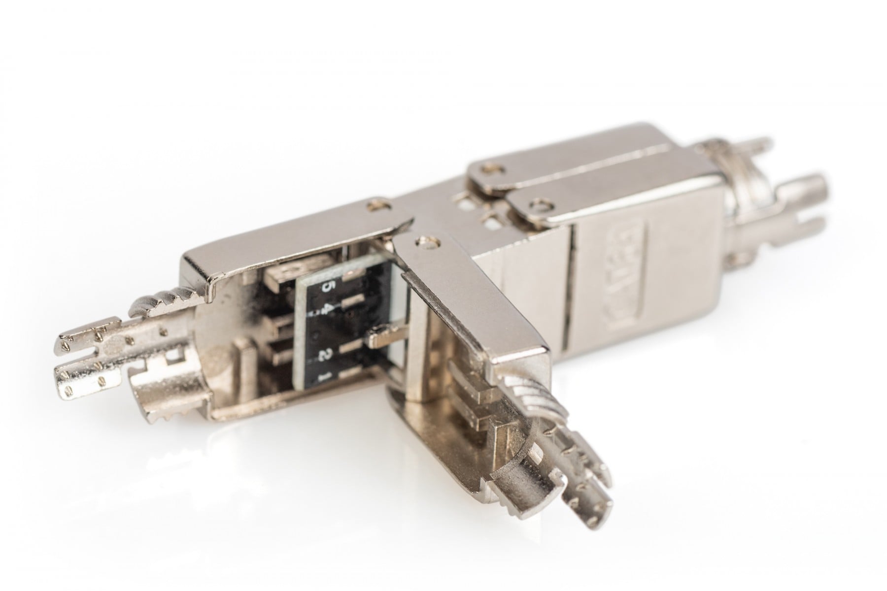 Field Termination Coupler CAT 6A, 500 MHz for AWG 22-26, fully shielded with metal srew cap - Slika 7