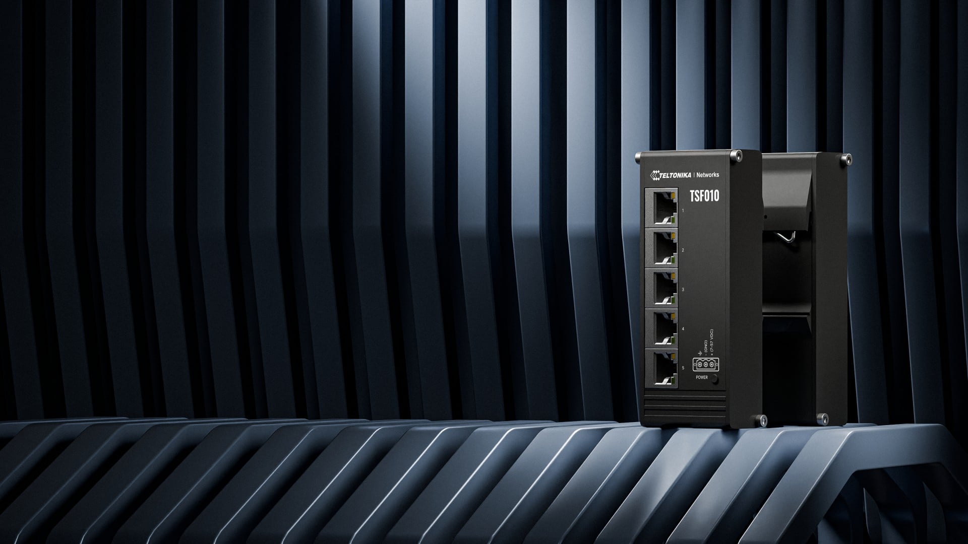 Teltonika TSF010 5 Port 10/100 Flat Industrial unmanaged Switch - Slika 9
