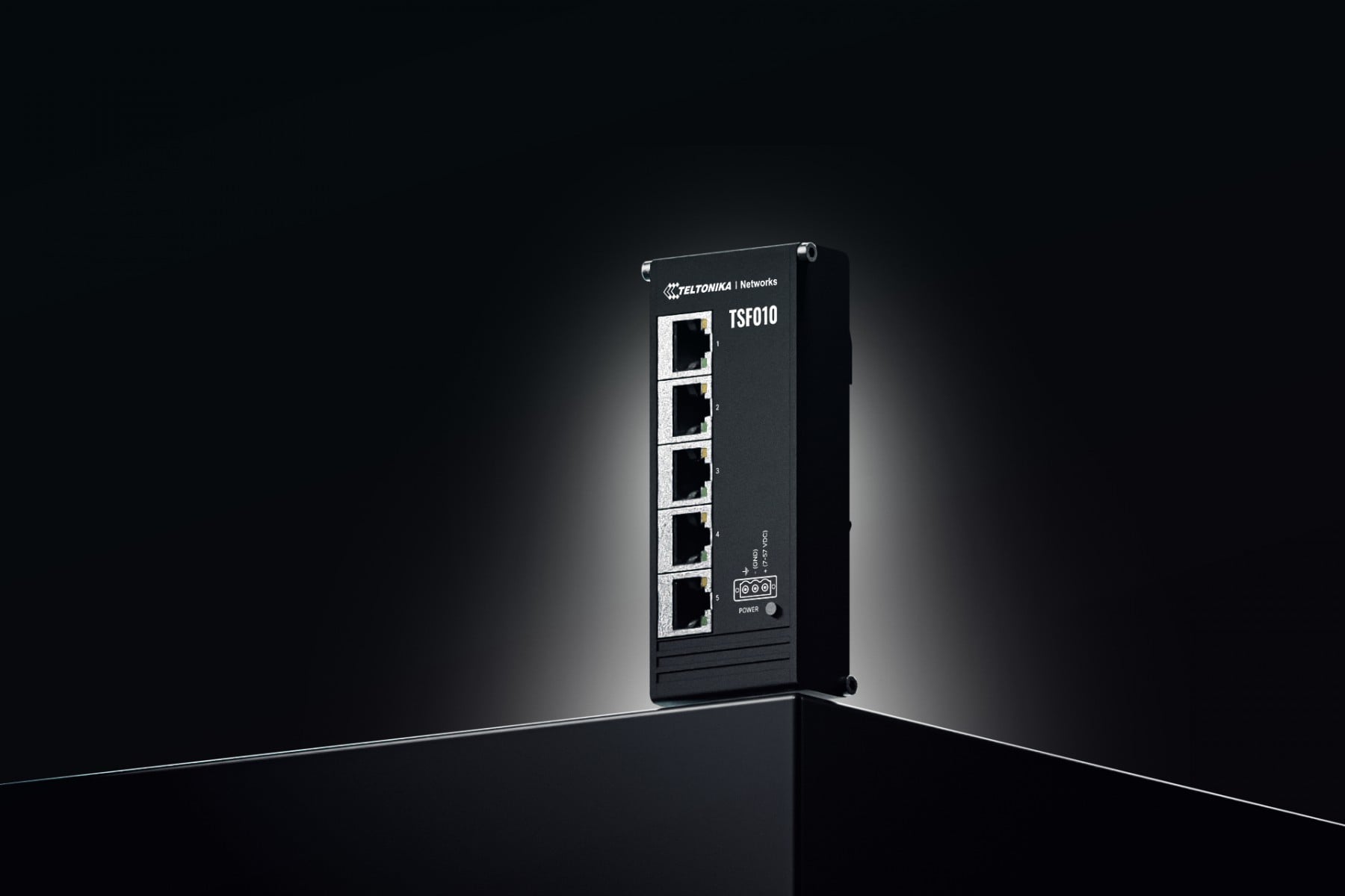 Teltonika TSF010 5 Port 10/100 Flat Industrial unmanaged Switch - Slika 7
