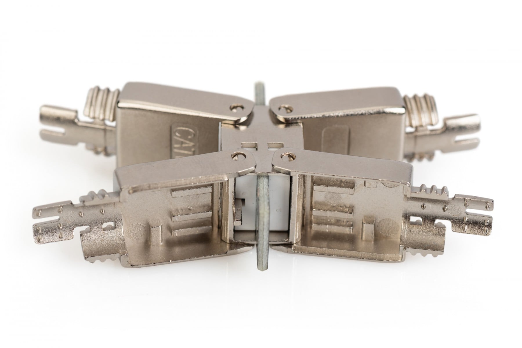 Field Termination Coupler CAT 6A, 500 MHz for AWG 22-26, fully shielded with metal srew cap - Slika 8