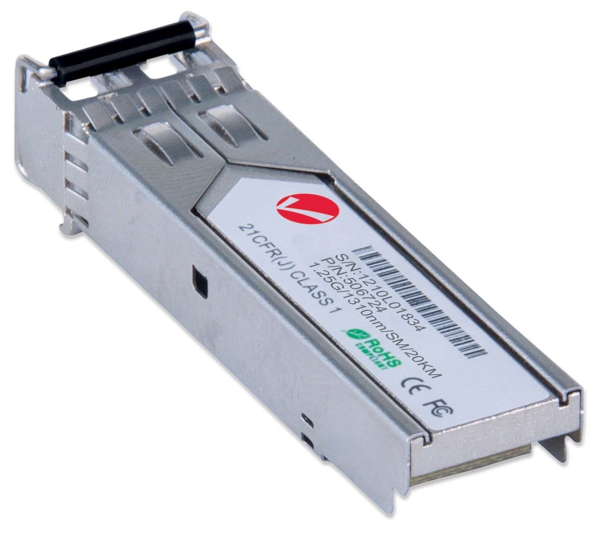 Intellinet Transceiver Module Optical, Gigabit Ethernet SFP Mini-GBIC, 1000Base-Lx (LC) Single-Mode Port, 20km, MSA Compliant, Equivalent to Cisco GLC-LH-SM, Th - Slika 4