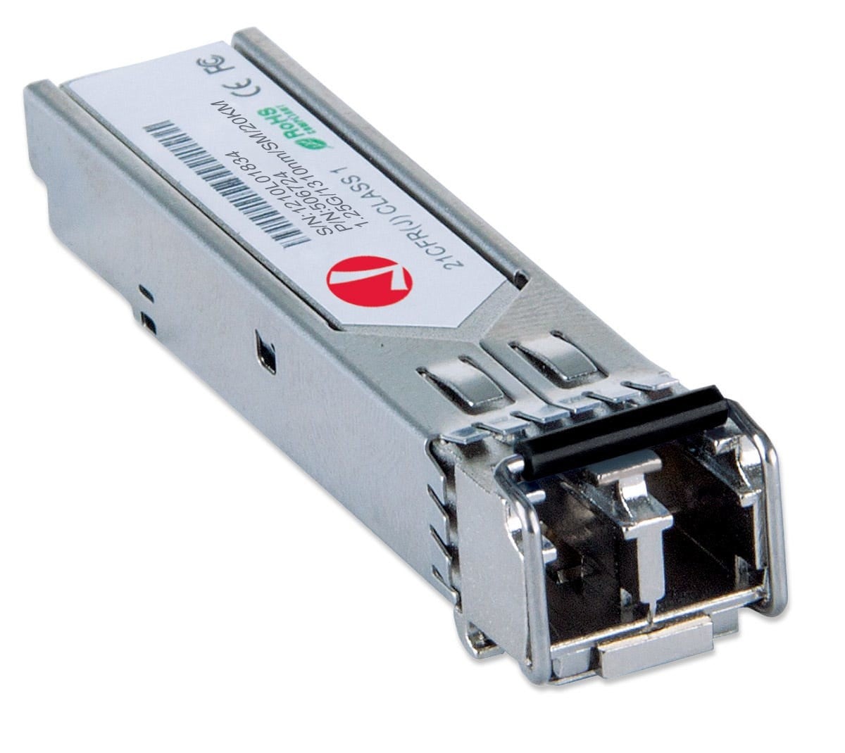 Intellinet Transceiver Module Optical, Gigabit Ethernet SFP Mini-GBIC, 1000Base-Lx (LC) Single-Mode Port, 20km, MSA Compliant, Equivalent to Cisco GLC-LH-SM, Th - Slika 2