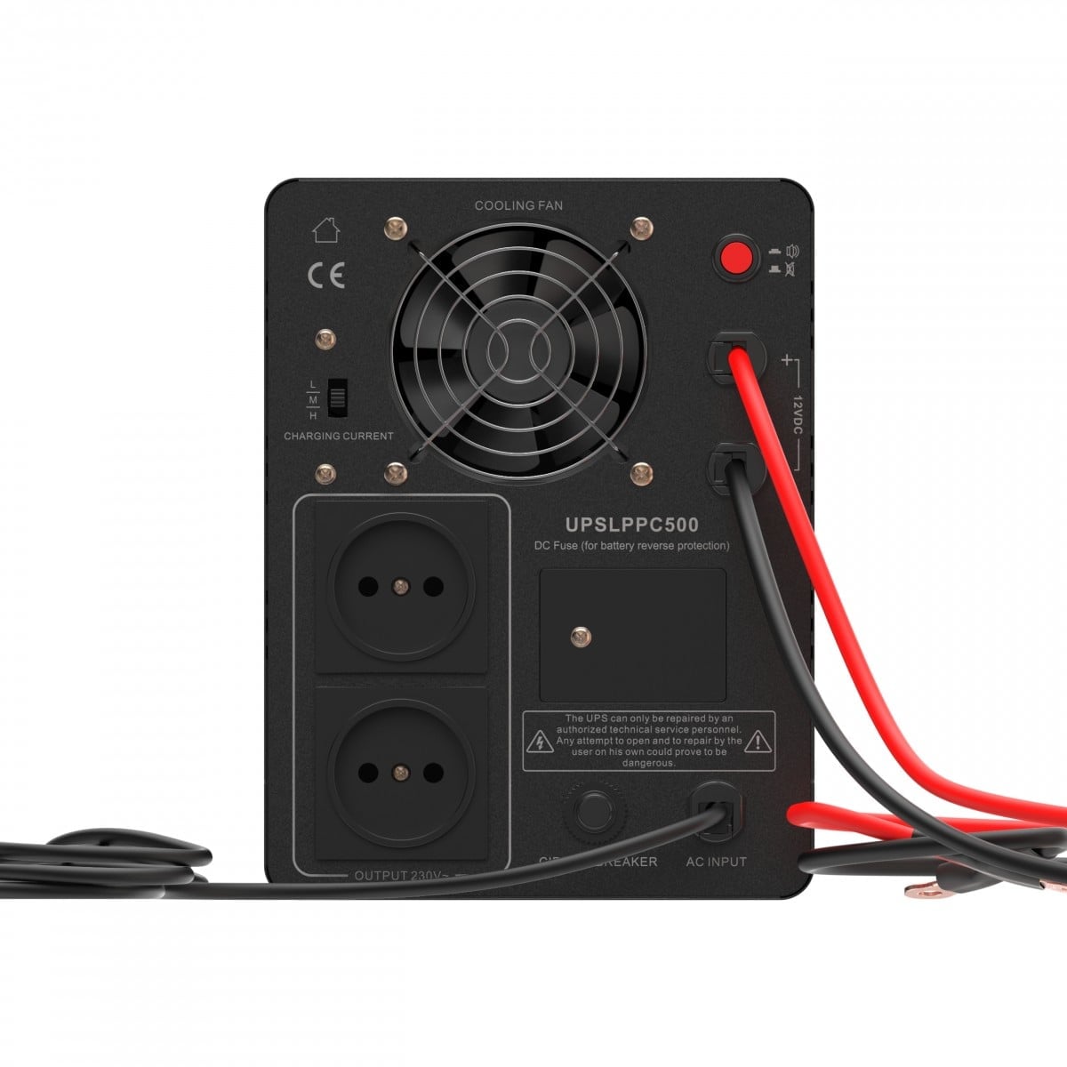 Green Cell UPSLPPC500 Uninterruptible Power Supply AVR UPS 800VA 500W PowerCore 12 VDC with LCD Display - Slika 8
