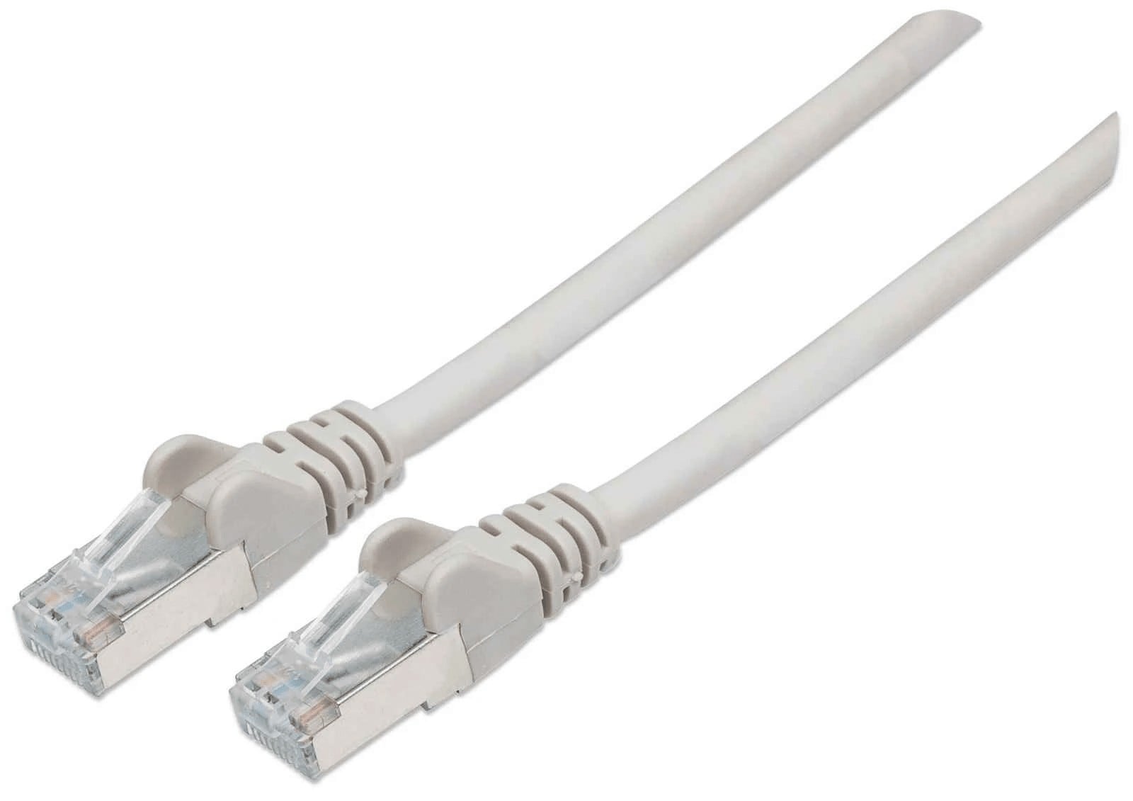 Intellinet Cat6a Patch Cable with Cat7 Raw Cable, 2m Gray