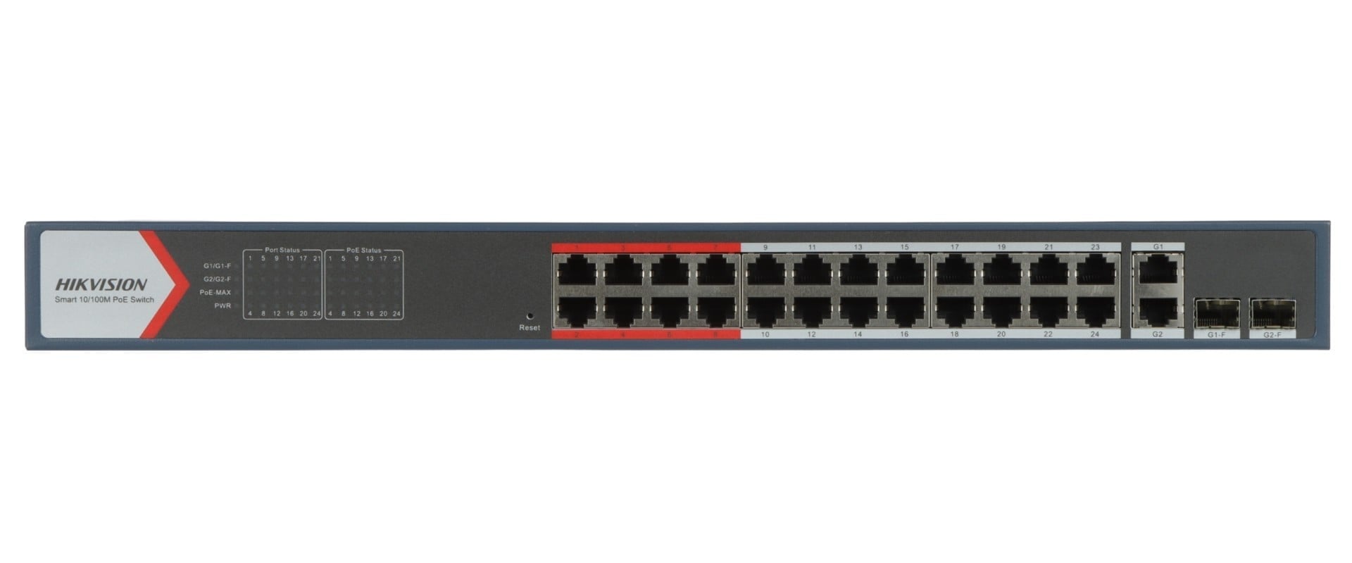 Hikvision DS-3E1326P-EI(B) 24 Port Fast Ethernet Smart POE Switch - Slika 2
