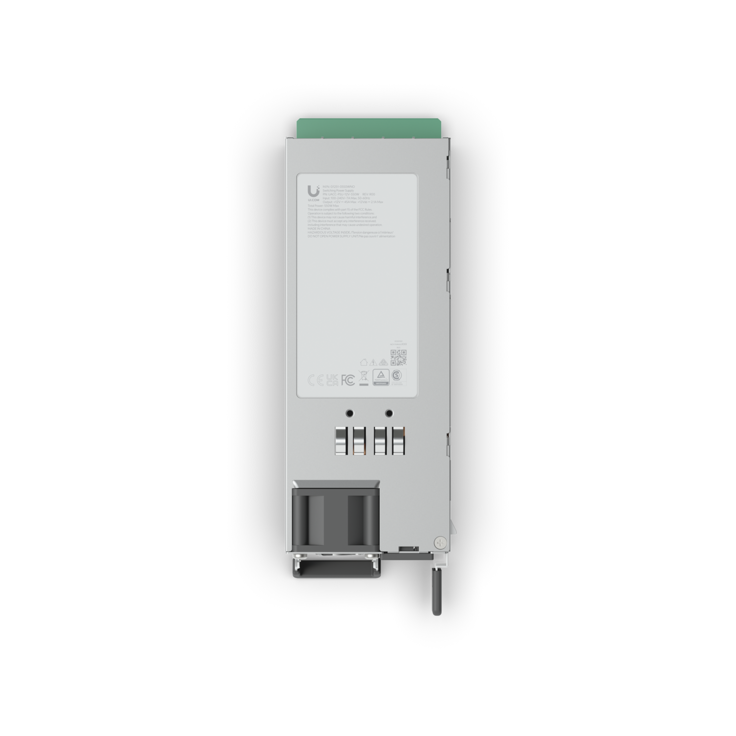 Ubiquiti UACC-PSU-12V-550W Hot-Swappable Power Module