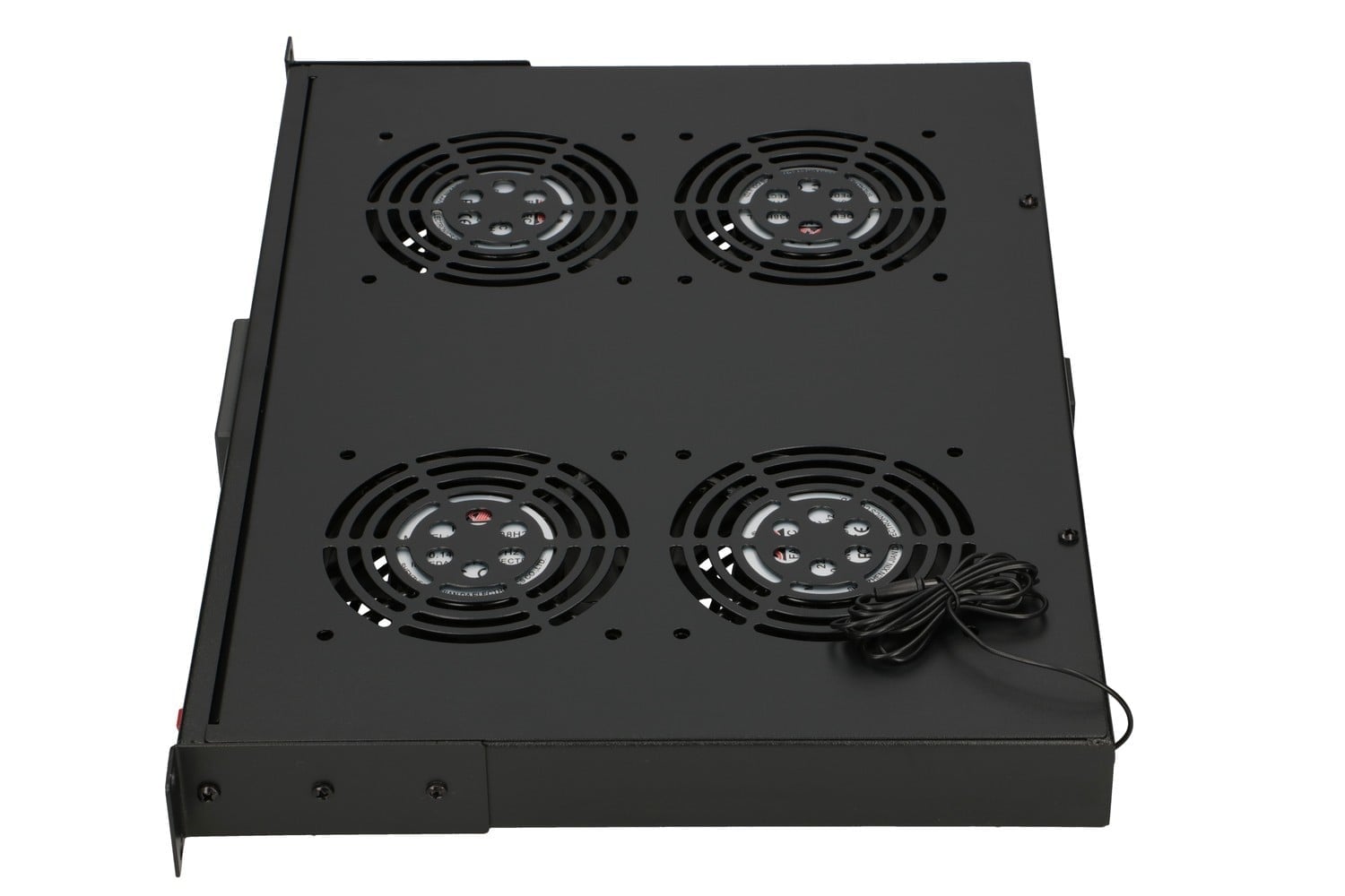 Extralink 19\" RACK MOUNT FAN PANEL (4 FANS) WITH THERMOSTAT - Slika 3