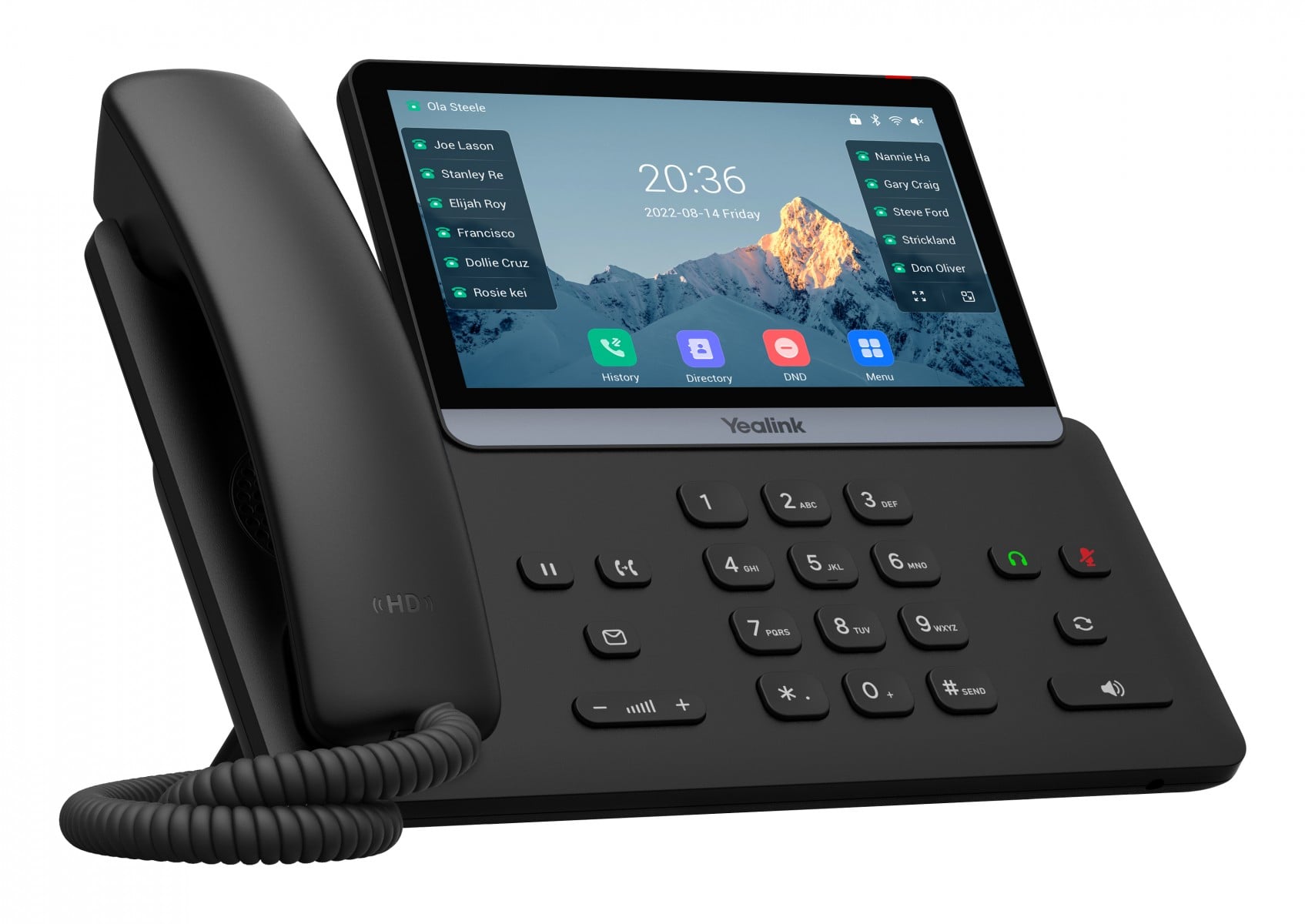 Yealink T77U IP phone Black LCD - Slika 2