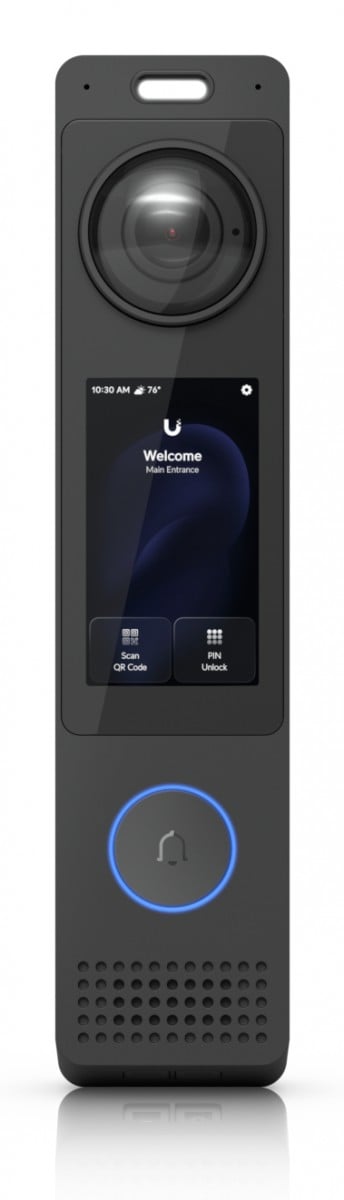 Ubiquiti UniFi G6 Pro Entry Video Doorbell IP55 PoE Black