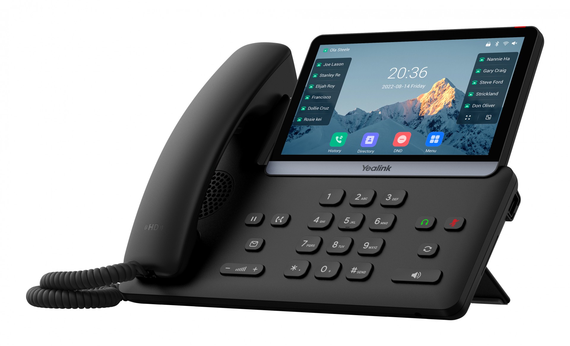 Yealink T77U IP phone Black LCD - Slika 3