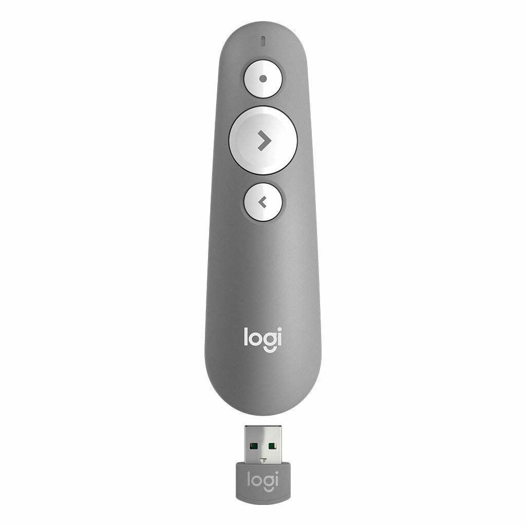 LOGITECH R500s Laser Presentation Remote – MID GREY – EMEA