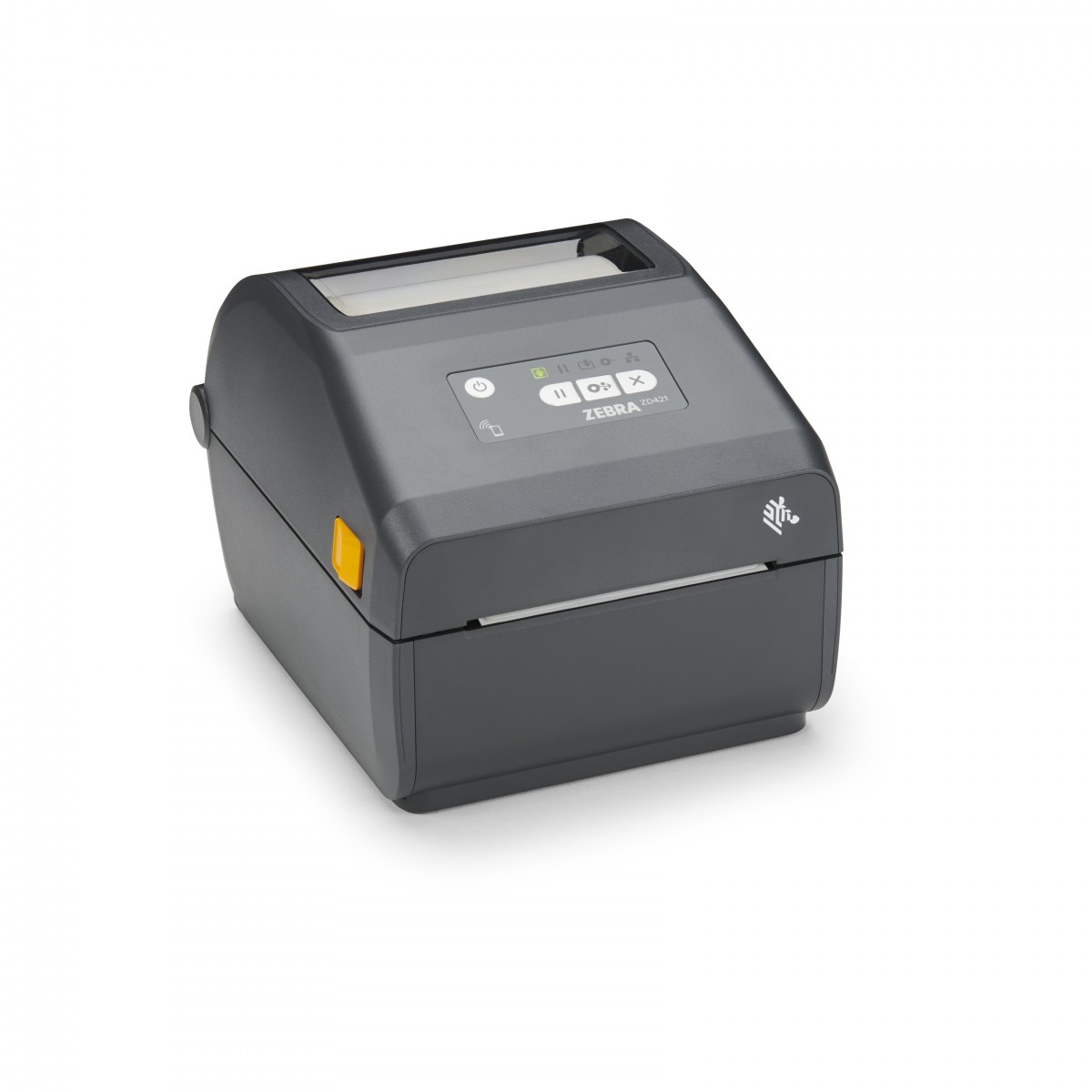 Thermal transfer printer Zebra (74/300M) ZD421; 203 dpi, USB, USB Host, Ethernet, BTLE5, EU and UK Cords, Swiss Font, EZP
