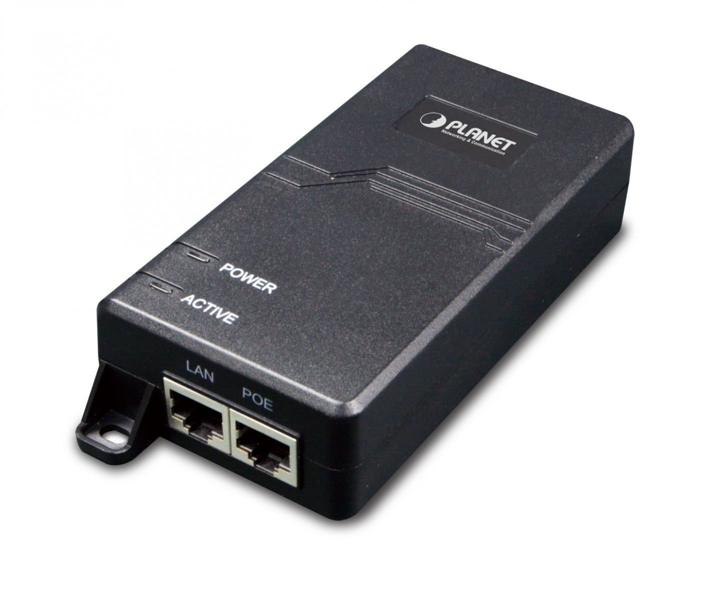 Planet POE-173 Single Port 10/100/1000Mbps Ultra POE Injector (60 Watts) – w/internal power