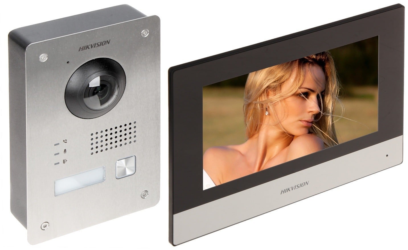 Hikvision DS-KIS703Y-P Two-wire Digital IP Video Intercom Kit