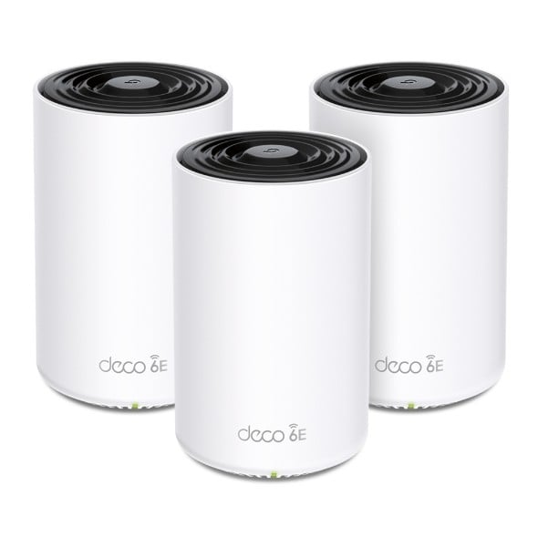 TP-Link Deco XE75(3-pack) AXE5400 Whole Home Mesh Wi-Fi 6E System(Tri-Band)