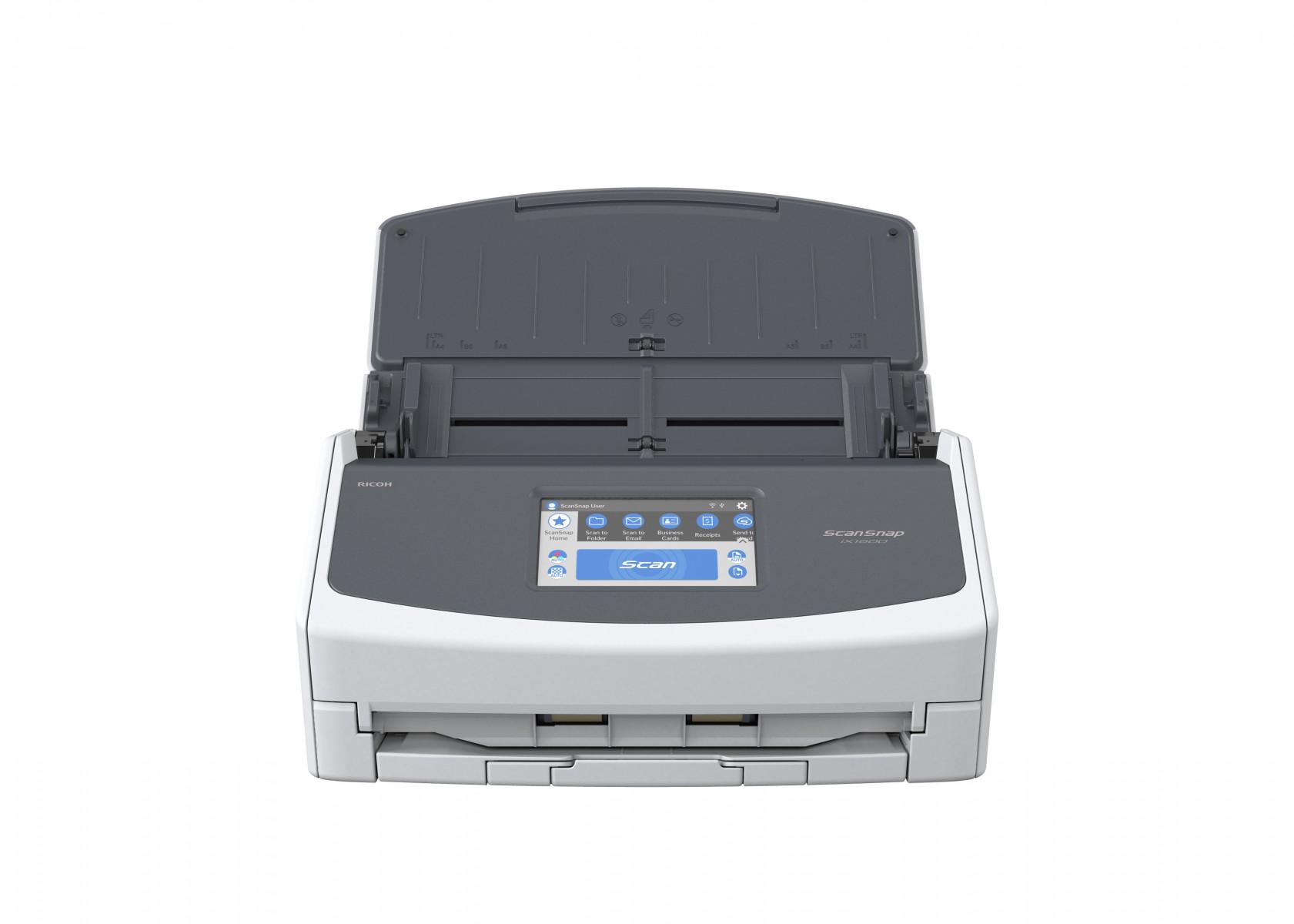 Fujitsu ScanSnap iX1600 ADF + Manual feed scanner 600 x 600 DPI A4 Black, White