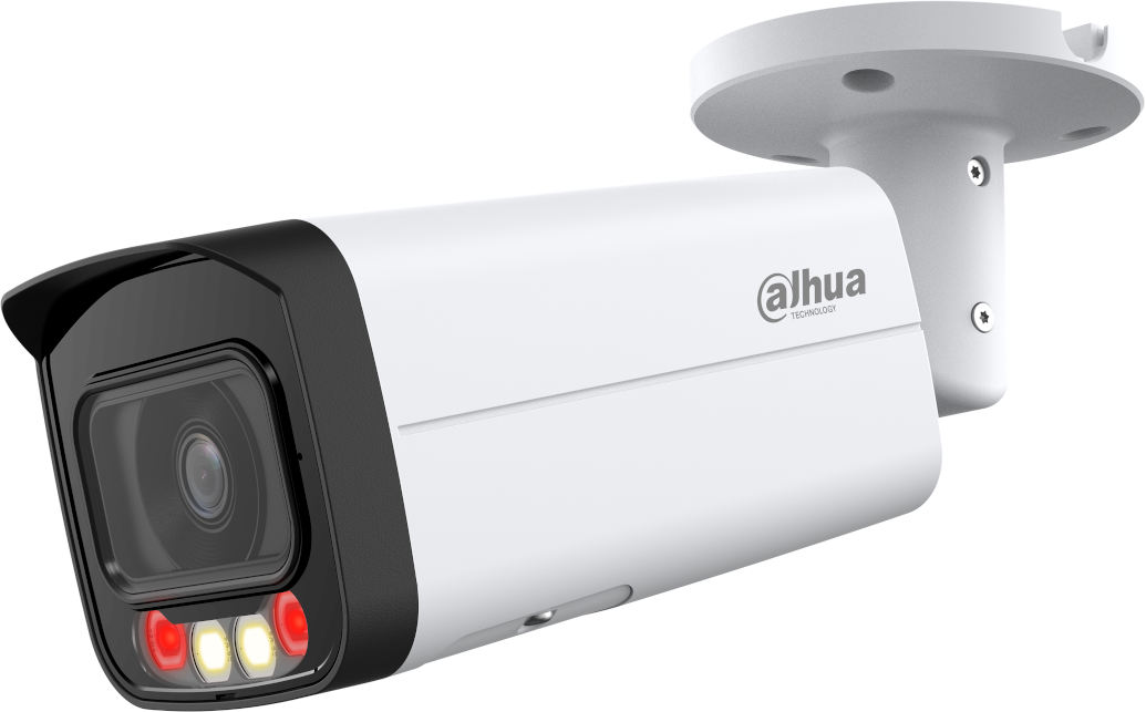 Dahua IPC-HFW2449T-AS-IL-0360B 4MP Smart Dual Light Fixed-focal Bullet WizSense Network Camera