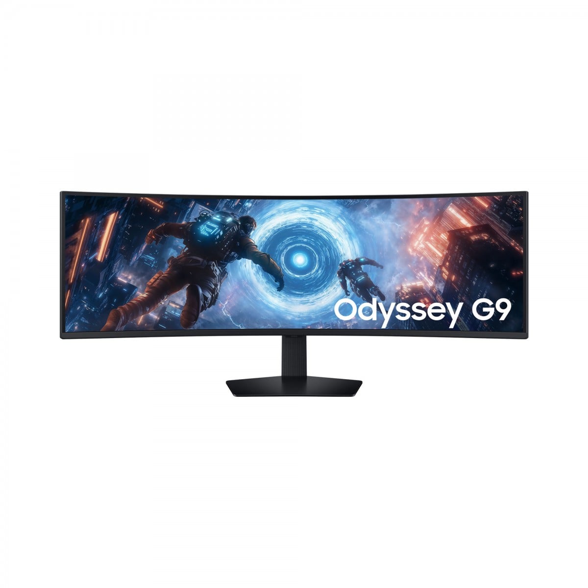 Samsung Odyssey G9 S49FG910EU – G91F Series – écran LED – jeux – incurvé – 49″ – 5120 x 1440 Dual Quad HD @ 144 Hz – VA – 350 cd/m˛ – 2500:1 – DisplayHDR 600 –