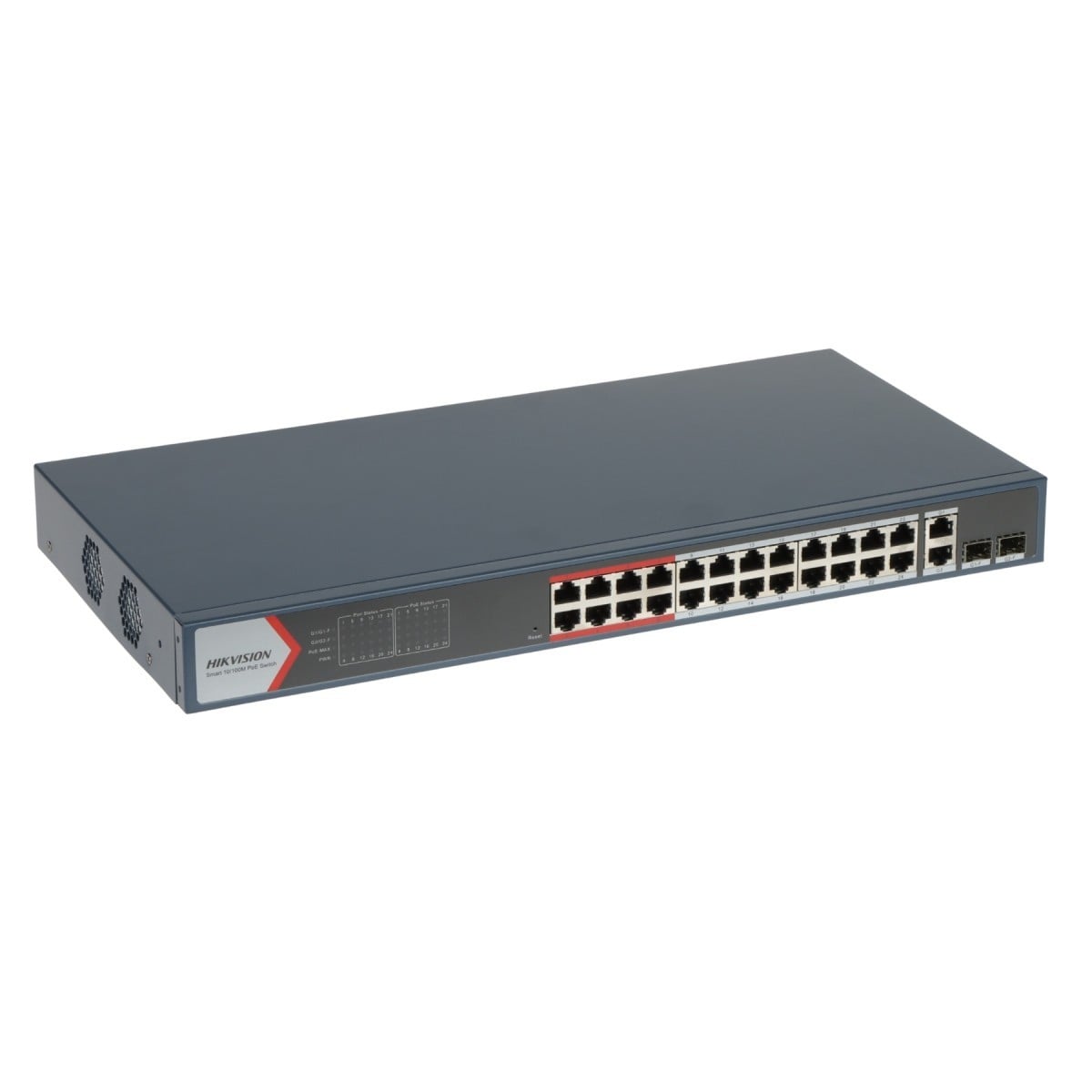 Hikvision DS-3E1326P-EI(B) 24 Port Fast Ethernet Smart POE Switch