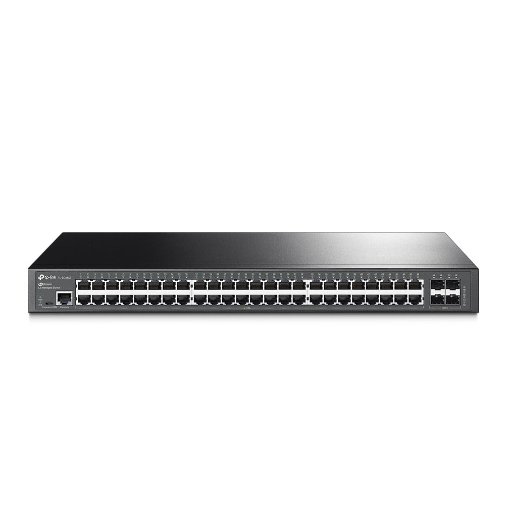 TP-Link TL-SG3452 JetStream™ 48-Port Gigabit L2+ Managed Switch with 4 SFP Slots