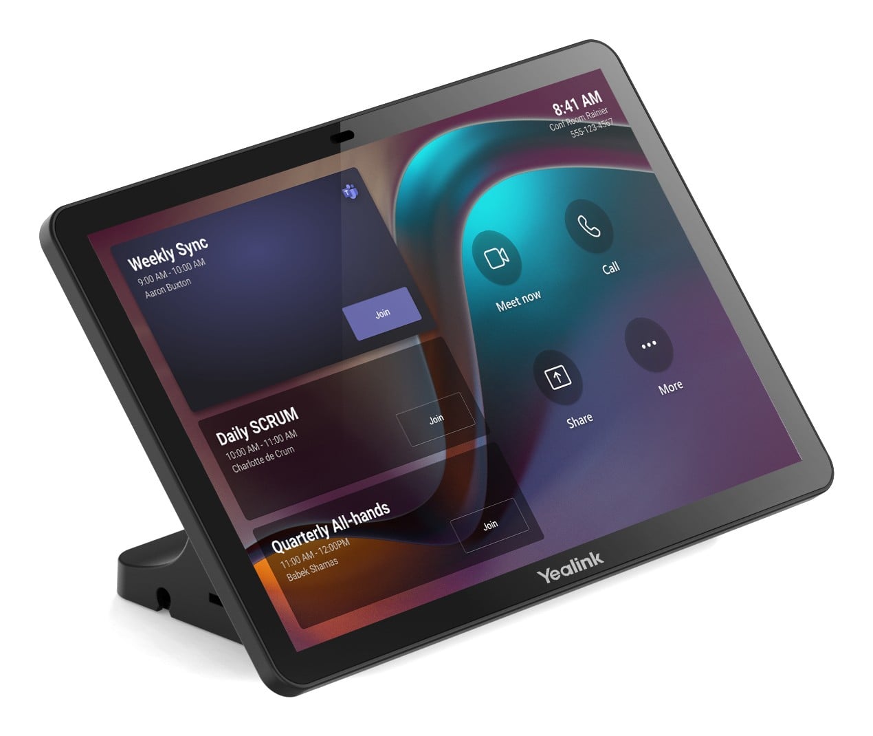 Yealink CTP25 – touch console – 802.11a/b/g/n/ac/ax