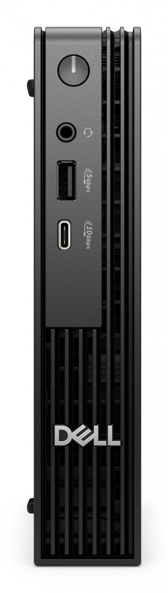 DELL Pro QCM1250 Intel® Core™ i3 i3-14100T 8 GB DDR5-SDRAM 512 GB SSD Windows 11 Pro Micro PC Mini PC Black