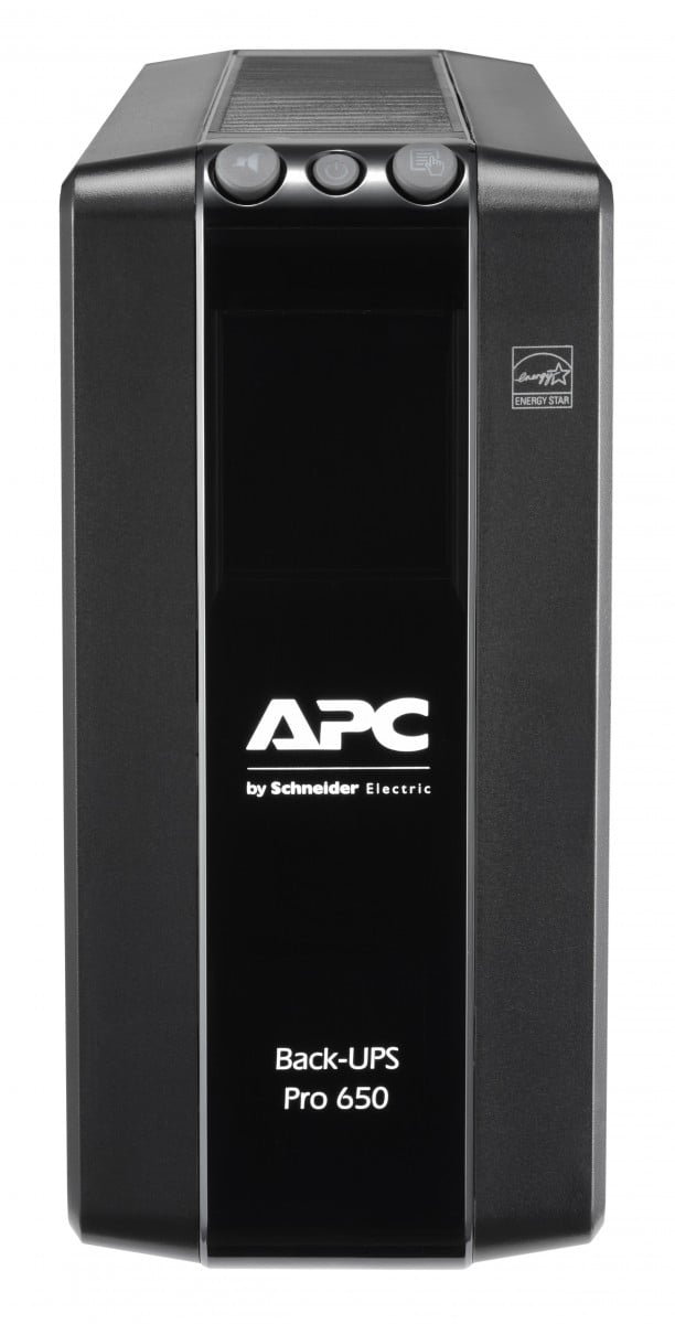 Back UPS Pro BR 650VA, 6 Outlets, AVR, LCD Interface