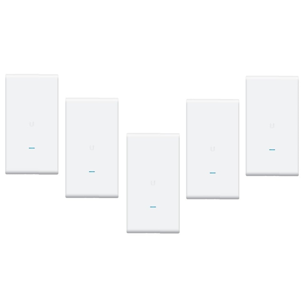 Ubiquiti Networks UAP-AC-M-PRO Wireless Access Point 1300 Mbit/s White Power over Ethernet (PoE) (UAP-AC-M-PRO-5) (5-pack)