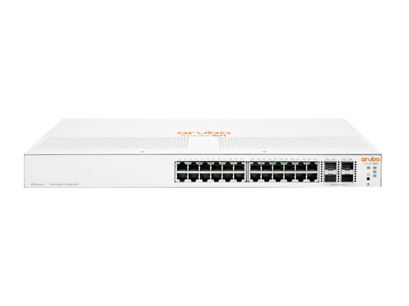 Hewlett Packard Enterprise Aruba Instant On 1930 Managed L2+ Gigabit Ethernet (10/100/1000) 1U White (JL682A)