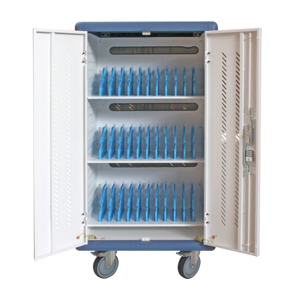 Techly I-CABINET-30DTY Charging cabinet for 30 laptops tablets 30 AC 230V sockets